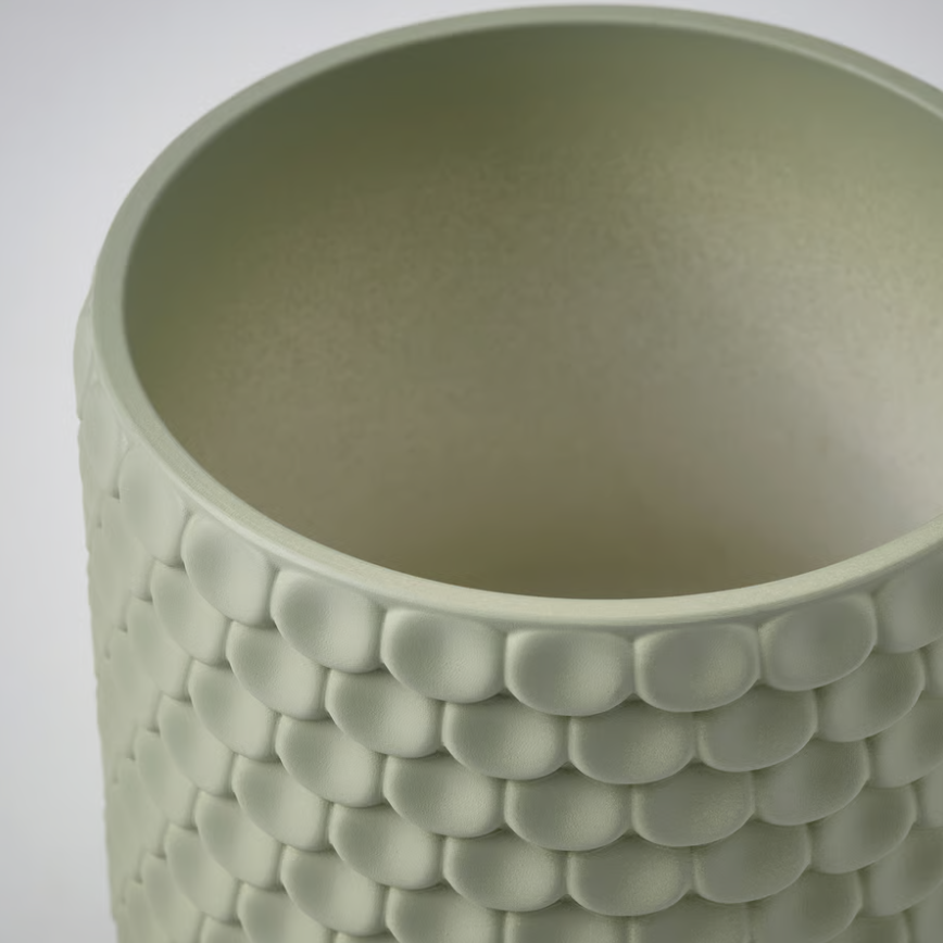 Plant pot, light green, 12 cm - Image 3